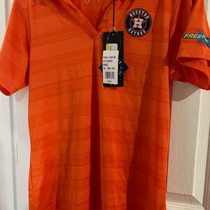 Houston Astros Orange Polo Shirt